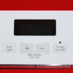 Part # WB27T11487, 164D8450G034 - GE Refrigerator Electronic Control Board (used overlay, Good - White)