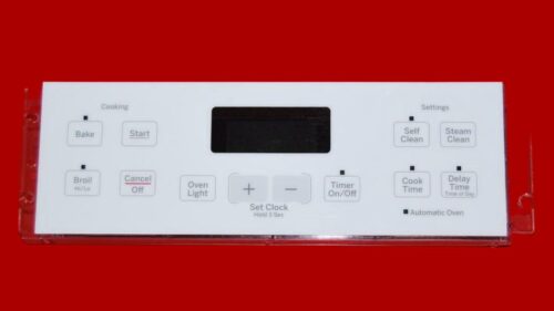 Part # WB27T11487 | 164D8450G034 | GE Oven Control Board (overlay good - White)