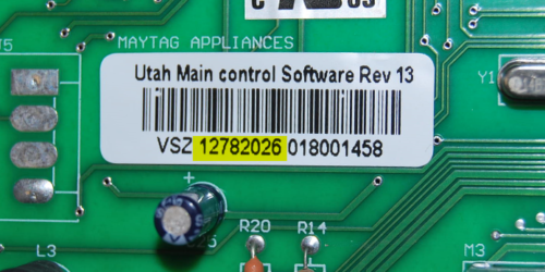 Part # 12782026 - Whirlpool Refrigerator Electronic Control Board (used Code -1505)