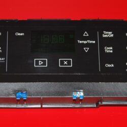Part # W11204531 Whirlpool Gas Oven Electronic Control Board (used, overlay good - Black )