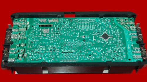 Part # W10424886 - Whirlpool Oven Electronic Control Board (used overlay, Good - Dark Gray)