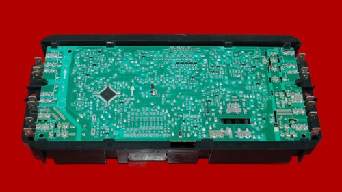 Part # W10424886 - Whirlpool Oven Electronic Control Board (used overlay, Good - Dark Gray)