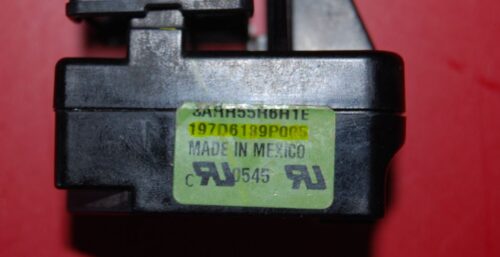 Part # 197D6189P005 GE Refrigerator Start Relay And Capacitor (used)
