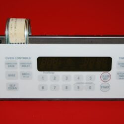 Part # WB27T10443, 164D4105P050 GE Electronic Control Board (used, overlay fair - White)