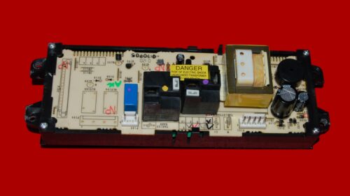 GE Oven Control Board 164D3260P014 | WB27T10174 | OEM Used Tested (overlay fair - Black)