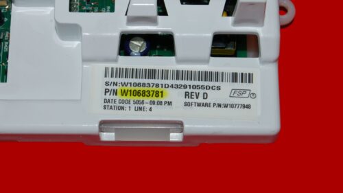 Kenmore Washer Control Board - W10683781