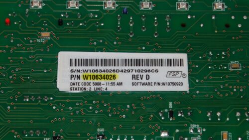 Whirlpool Washer Control Board - W10634026