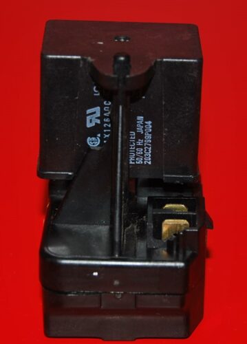 Part # 197D6189P013 - GE Refrigerator Start Relay And Capacitor (used)