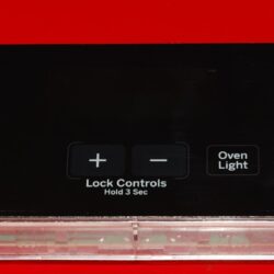 Part # 164D8450G037 , WB27K10452 - Whirlpool Oven Electronic Control Board (used overlay, fair - Black)
