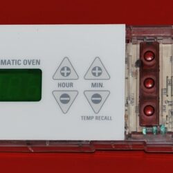 Part # WB27X10311, 191D2875P006 - GE Oven Electronic Control Board (used overlay, very good - White )