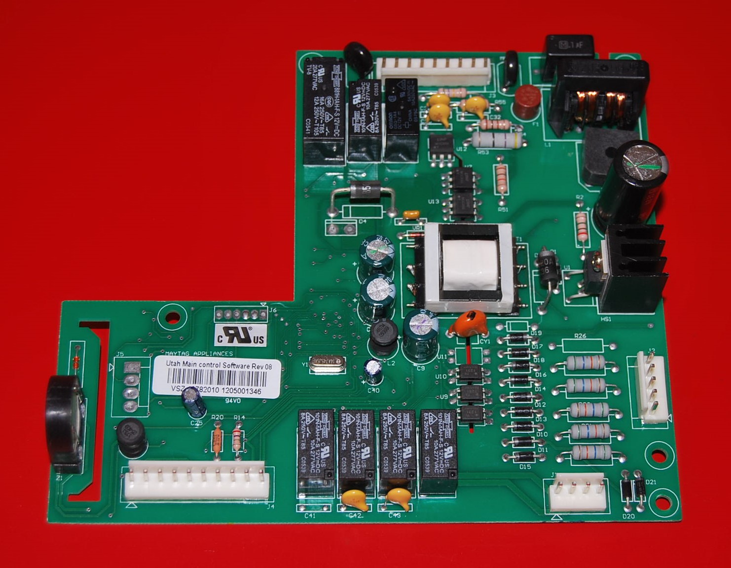 thumbnail image 2 of Genuine Maytag W10312695b Refrigerator Control Board – Fully Rebuilt With 6-Month Warranty 2 of 4