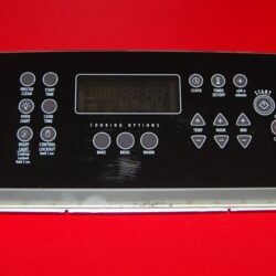 Part # 9763264 | W10110452 | Whirlpool Gas Oven Touch Panel And Control Board (used, condition fair - Black)