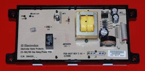 Part # 316455430 - Frigidaire Oven Electronic Control Board (used overlay, good - White)