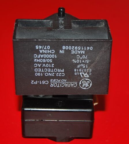 Part # 12946006 , 3ARR65M4F1A6 - Whirlpool Refrigerator Start Relay And Capacitor (used)