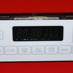 Part # 7601P415-60 Maytag Oven Electronic Control Board (used, overlay near mint - White)