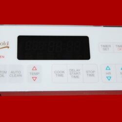 Part # 8054009, 6610170 Whirlpool Oven Electronic Control Board (used, overlay very good - White)