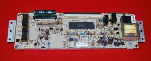 Part # 9782087CB Whirlpool Oven Electronic Control Board (used, overlay good - Black)