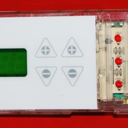 Part # 183D7142P001 , WB27K10026 - GE Oven Electronic Control Board (used overlay, good - White)