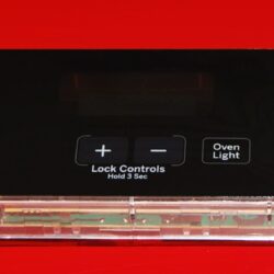 Part # 164D8450G031 , WB27T11485 - GE Oven Electronic Control Board (used overlay, very good - Black)