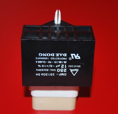 Part # 12SP16A435RF - Whirlpool Refrigerator Start Relay And Capacitor (used)