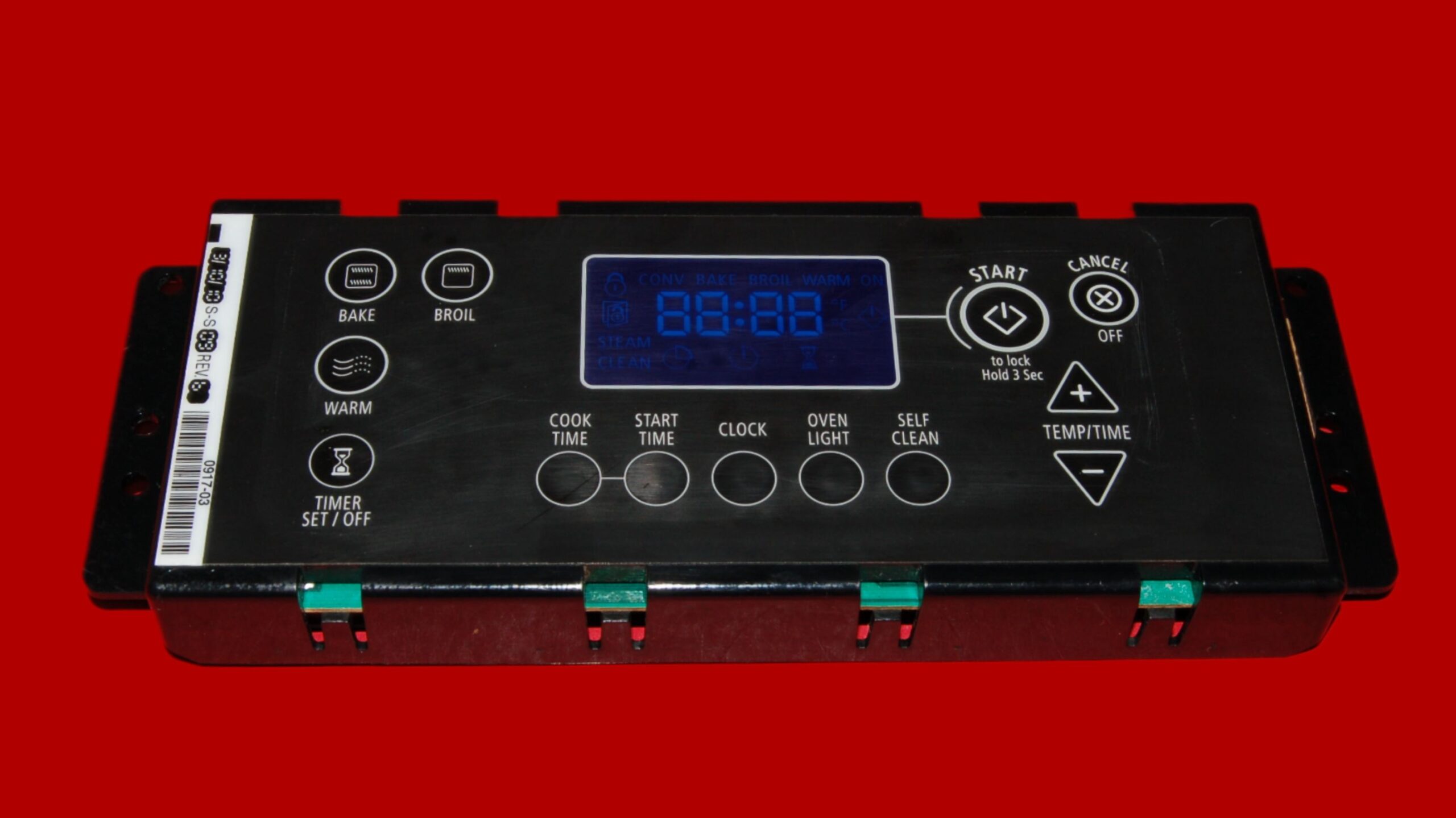 Whirlpool Gas Oven Control Board W10183020 | WPW10424330 | OEM Used Tested (overlay fair - Black)