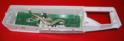 Part # 8182864, 8182785 Whirlpool Front Load Washer Control Panel and User Interface Board (used, condition fair - Bisque)