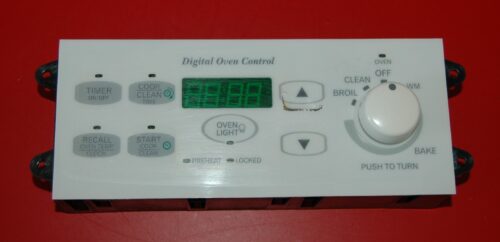 Part # 31-32088501-0 | 32088501- Amana Oven Control Board (used, overlay poor - White)