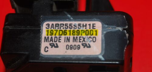 Part # 197D6189P001 - GE Refrigerator Start Relay And Capacitor (used)