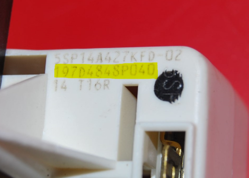 Part # 197D4848P040 - GE Refrigerator Start Relay And Capacitor (used)
