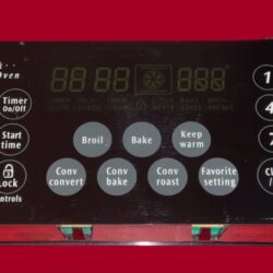Part # 316418704 - $119 Frigidaire Oven Control Board (used, overlay poor - Black)