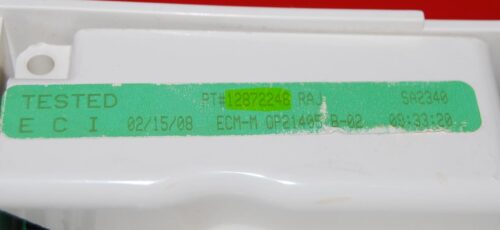 Part # 12872246 Whirlpool Refrigerator Electronic Control Board (used, Programming Code # 0101)
