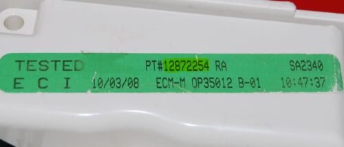 Part # 12872254 Whirlpool Refrigerator Electronic Control Board (used, Program Code # 0818)