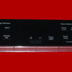 Part # WB27X29089 | 164D8450G212 | GE Oven Control Board (overlay fair - Black)