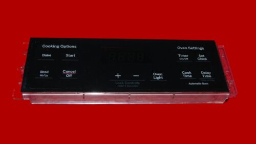 Part # WB27X29089 | 164D8450G212 | GE Oven Control Board (overlay fair - Black)