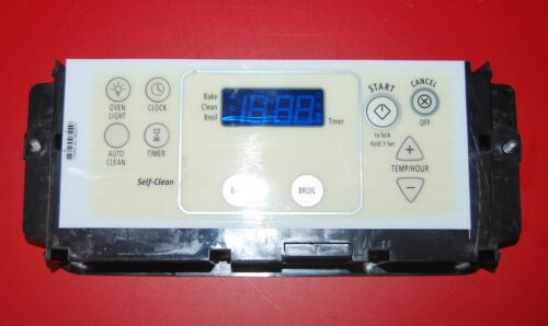 Part # W10114370 Whirlpool Oven Electronic Control Board (used, overlay fair - Yellow)