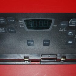 Part # W10173509 Whirlpool Oven Electronic Control Board (used, overlay good - Black)