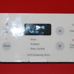 Part # 316207509 Frigidaire Oven Electronic Control Board (used, overlay poor - White)