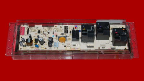 GE Oven Control Board 164D8450G175 | WB27X29092 | OEM Used Tested (overlay good - Black)