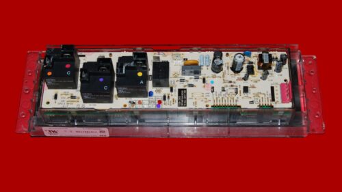 GE Oven Control Board 164D8450G175 | WB27X29092 | OEM Used Tested (overlay good - Black)