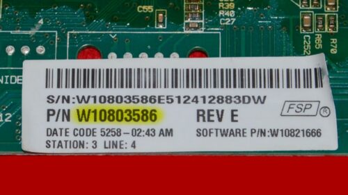 Whirlpool Washer Control Board W10803586 | W11116590 | OEM Used Tested