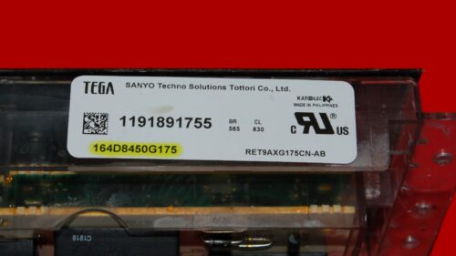 GE Oven Control Board 164D8450G175 | WB27X29092 | OEM Used Tested (overlay good - Black)