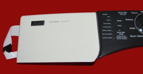 Part # 280086 | 8558758 | 8559430 | Kenmore Dryer Control Panel And User Interface Board (condition good - Bisque/Black)