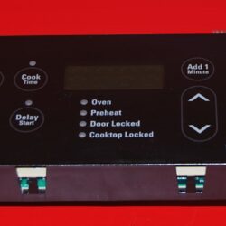 Part # 316418500 - Frigidaire Oven Electronic Control Board (used, overlay poor - Black)