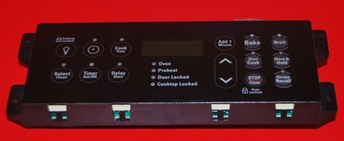 Part # 316418500 - Frigidaire Oven Electronic Control Board (used, overlay poor - Black)