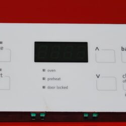Part # 316557115 - Frigidaire Oven Electronic Control Board (used, overlay poor - White)