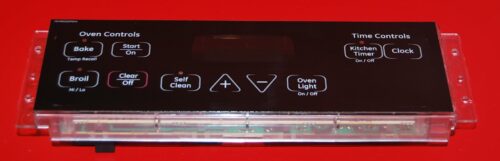 Part # 164D8450G016 , WB27T11274 - GE Oven Electronic Control Board (used, overlay very good - Black)