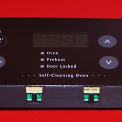 Part # 316207529 - Frigidaire Oven Control Board (used, overlay fair - Black)