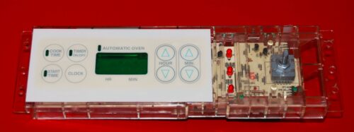 Part # 183D7142P002 , WB27K10027 - GE Oven Control Board (used, overlay very good - Yellow)