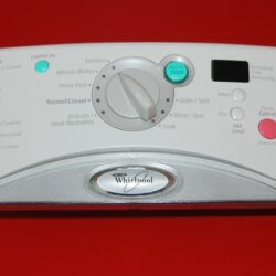 Part # 8182612, 8182785 Whirlpool Front Load Washer And User Interface Board (used, condition very good - Light Gray)