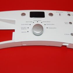 Part # WH42X10778, WH12X10468 - $125 GE Front Load Washer Control Panel And User Interface Board (used, condition fair - White)